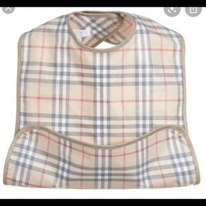Burberry baby bib